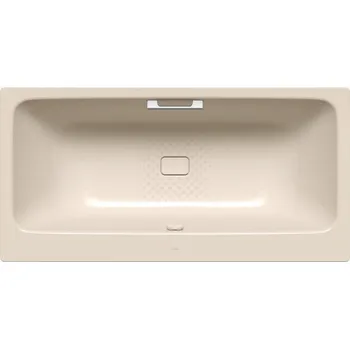 Vana Obdélníková vana KALDEWEI ASYMMETRIC DUO 740 s otvory na madla 80 x 170 cm bahama béžová lesklá odperlovací efekt protiskluzný povrch 274010223030