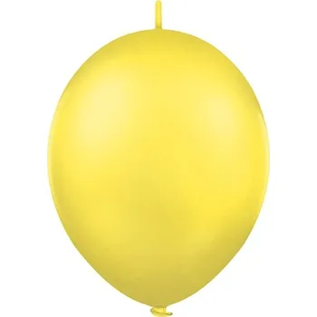 Balónek PartyDeco Balonek latex žlutý SPOJOVACÍ 30 cm, 1 ks