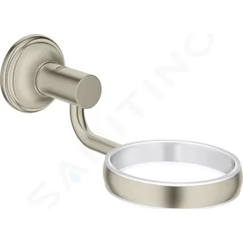 Grohe 40652EN1 - Držák skleničky/mýdelníku, kartáčovaný nikl