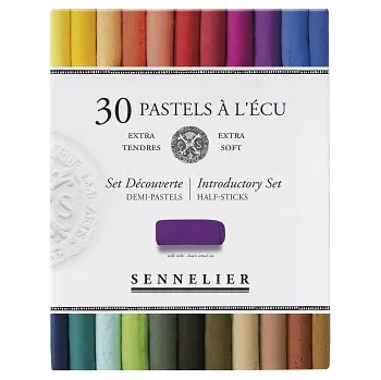 Sada suchých pastelů Sennelier 30 polovičních základní (Sada suchých pastelů Sennelier 30 polovičních základní)