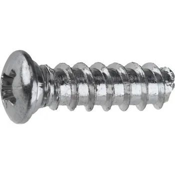 Spojovací materiál Eurovrut 6,0x13 PZ, půlkulatá hlava, zinek bílý, 10ks