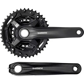 Klika na kolo Kliky Shimano Altus FC-MT210 40/30/22 Černé s BB bez krytu