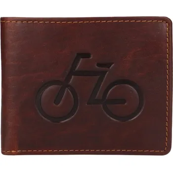 Peněženka Lagen Pánská kožená peněženka 266-3701/M kolo - hnědá