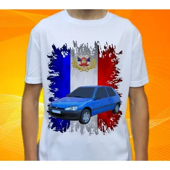 Pánské tričko tričko Peugeot 106 152 (triko s osobním autem )