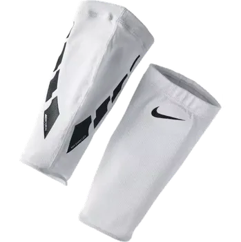 Fotbalový chránič Návleky pro chrániče Nike Guard Lock Elite Sleeve bílé