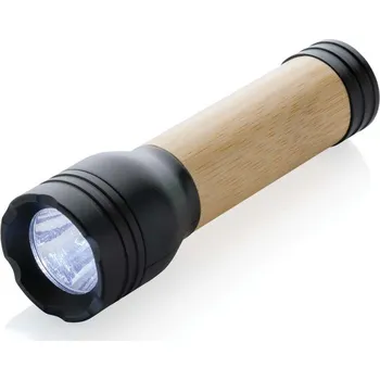 Svítilna USB svítilna Lucid 1W z RCS recykl. plastu a bambusu