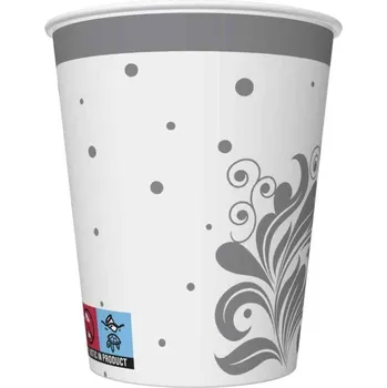 Jednorázové nádobí Kelímek papírový 250ml,8ks KM01 OG 054601