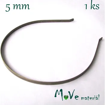 Základ pro výrobu čelenky 1 kus, staromosaz