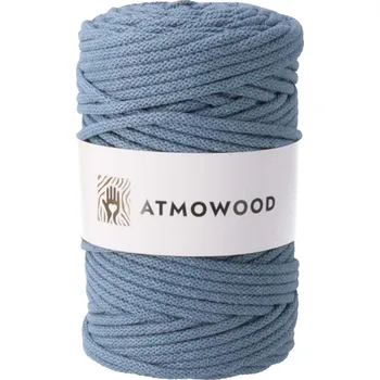 Příze příze 5 mm - modrá