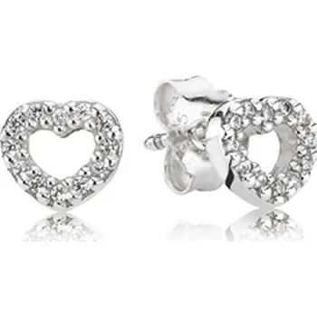 Náušnice Náušnice PANDORA Polapená srdce 290528CZ