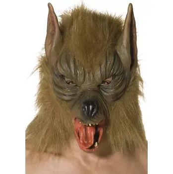 Smiffys Maska Vlk hnědý