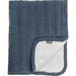 Vinter & Bloom deka Cuddly - Storm Blue