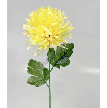 umělá květina Chryzantéma žlutá 60 cm
