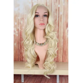 Paruka Wigorous Bianca - lace front bílá - světlá blond paruka