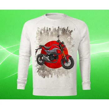 Pánská mikina mikina HONDA GROM pánská 3XL (mikina s motorkou)