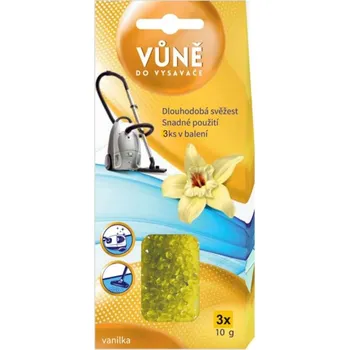 Vůně do vysavače Vůně do vysavače 3 x 10g - vůně vanilka
