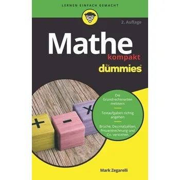 Přírodní věda Mathe kompakt für Dummies - Zegarelli, Mark [DE] (2020, Brožovaná, Wiley-VCH GmbH)