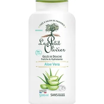 Sprchový gel Le Petit Olivier Aloe vera Sprchový gel, 500 ml