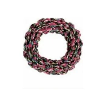 Hračka pro psa Hračka pes Kroužek přetahovací bavlna 20 cm