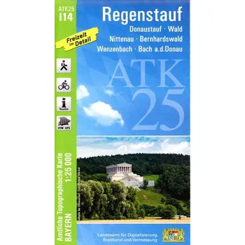 ATK25-I14 Regenstauf (Amtliche Topographische Karte 1:25000) - Landesamt für Denkmalpflege Hessen