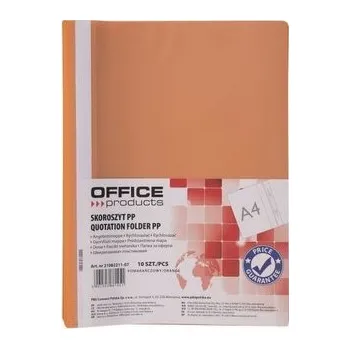 Set školních potřeb Skoroszyt A4 PP pomarańczowy (10szt) (pl, 2000, OFFICE)