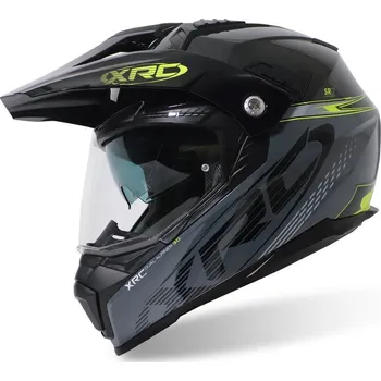 Helma na motorku Helma na moto XRC Dual Alpiner 3.0 dark grey/black/fluo vel. M