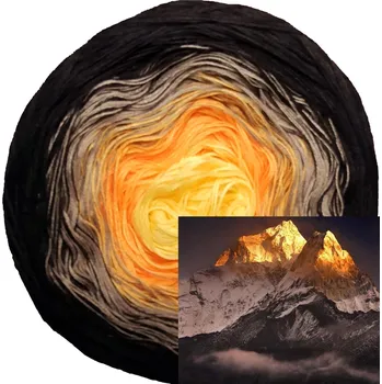 Příze Duhové klubíčko Mount Everest Délka návinu/Hmotnost: 1000 m/200 g