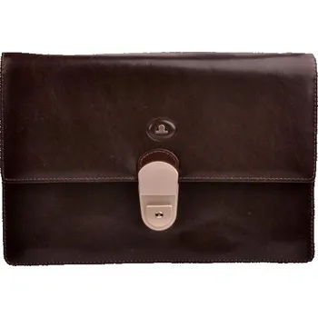 Kabelka Pánská kožená etue 902597-600 tmavě hnědá