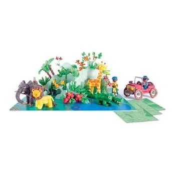 Stavebnice Geomag PLAYMAIS World karty Safari