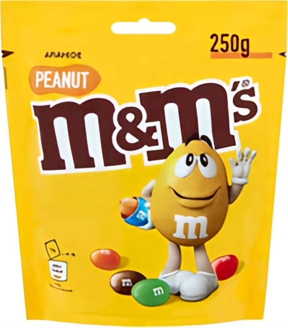 Recenze Mars M&M's Peanut bonbony arašídové 250 g - Zbozi.cz