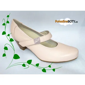 Dámská zdravotní obuv Dámské luxusní lodičky nadměr pružné Vitaform 303524 (Kůže- vhodné i pro halux)