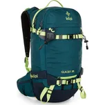 Skialpový a freerideový batoh Kilpi Glacier-U Tmavě zelená