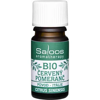 Vonný olej Saloos BIO Pomeranč červený - esenciální olej 5 ml