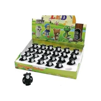 Figurka Brelok małpka światło dźwięk (24szt)