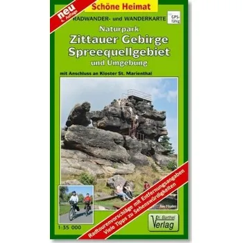 Doktor Barthel Karte Naturpark Zittauer Gebirge, Spreequellgebiet und Umgebung