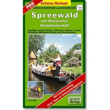 Doktor Barthel Karte Spreewald mit Märkischer Heidelandschaft