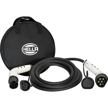 Nabíjecí kabel pro elektromobil Hella Nabíjecí kabel pro elektromobily, Typ 2, 22kW, 32A-3f, 6m bílá