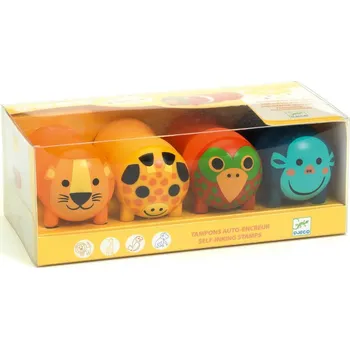 Dětské razítko Djeco Razítka pro nejmenší - safari