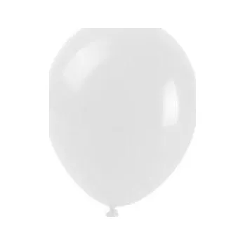 Balónek Balony pastelowe białe 25cm 100szt