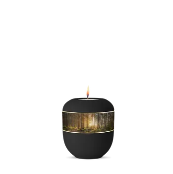 Smuteční dekorace Keramická miniurna Memorius - Les