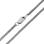 Goldstore Náramek z bílého zlata copánek Váha: 2.87 g, Délka: 20 cm