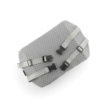 InnovaGoods Glushion gelový bederní polštář s odnímatelným potahem šedý