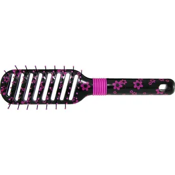 kartáč na vlasy Oválný květinový kartáč