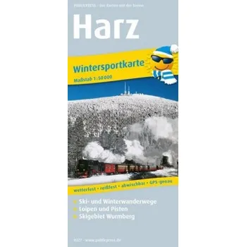 PUBLICPRESS Wintersportkarte Harz