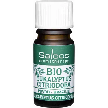 Vonný olej Saloos Eukalyptus citrónový 5 ml