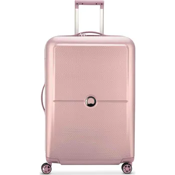 Cestovní kufr Delsey Turenne 70 cm 1621820-09 - růžová "pivoňka" 81 l