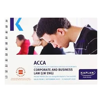CORPORATE AND BUSINESS LAW (ENG) - POCKET NOTES - Kaplan Publishing