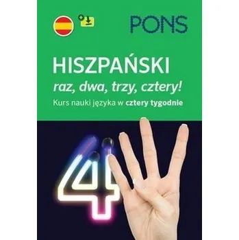Španělský jazyk Hiszpański raz, dwa, trzy, cztery A1/A2 + MP3
