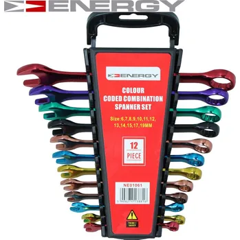 Autodílna Sada očkoplochých klíčů ENERGY NE01061
