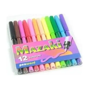 Set školních potřeb Mazaki 12 kolorów